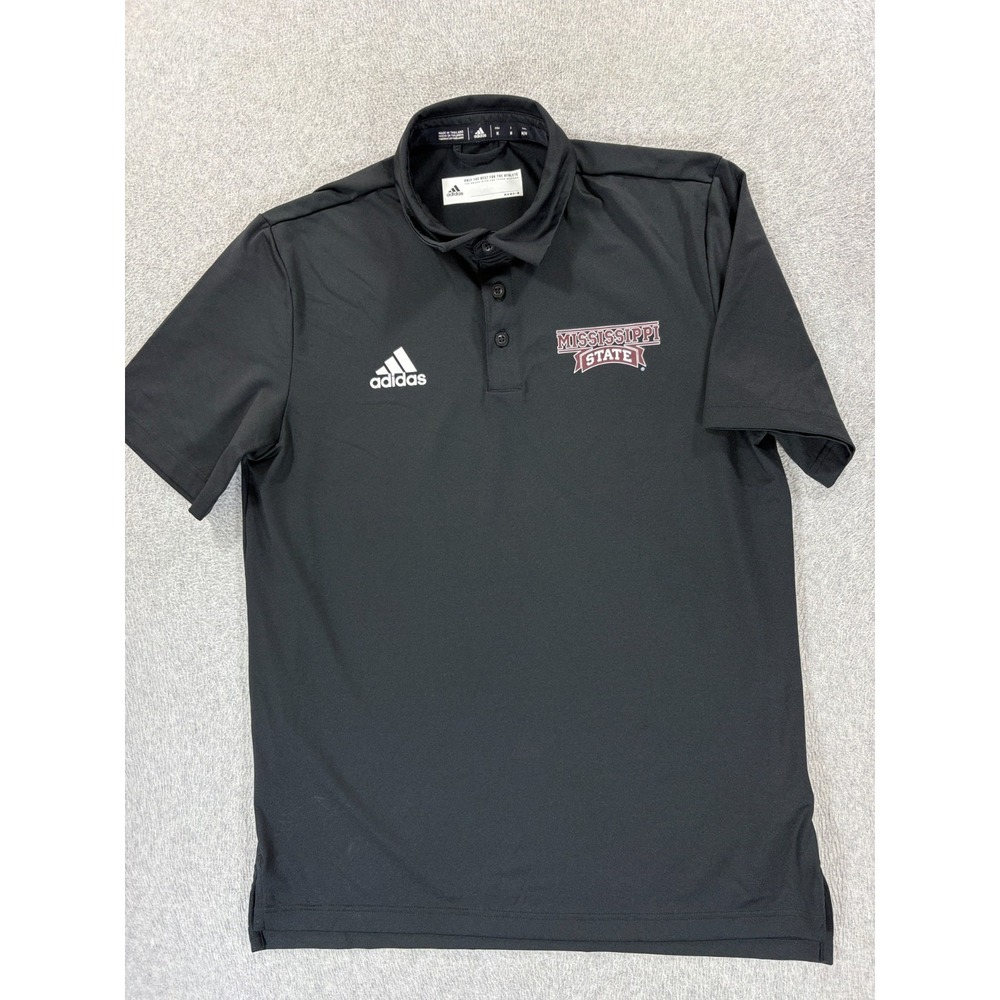 Mississippi State Bulldogs Screened Logo Campus S/S Polo Shirt (Men's Medium)